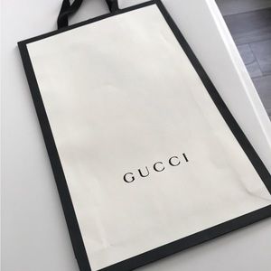 Gucci shopping bag